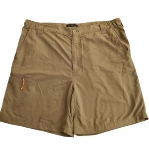 Orvis Trout Bum Men's XL Olive Green Fishing Hiking Outdoors Shorts